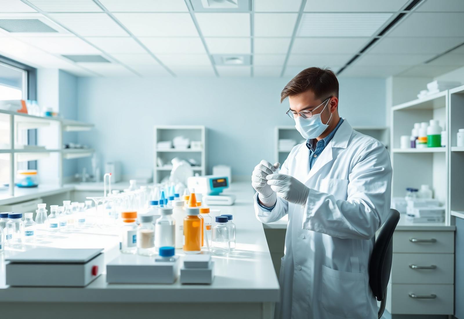 Laboratório farmacêutico de manipulação da Rosalem